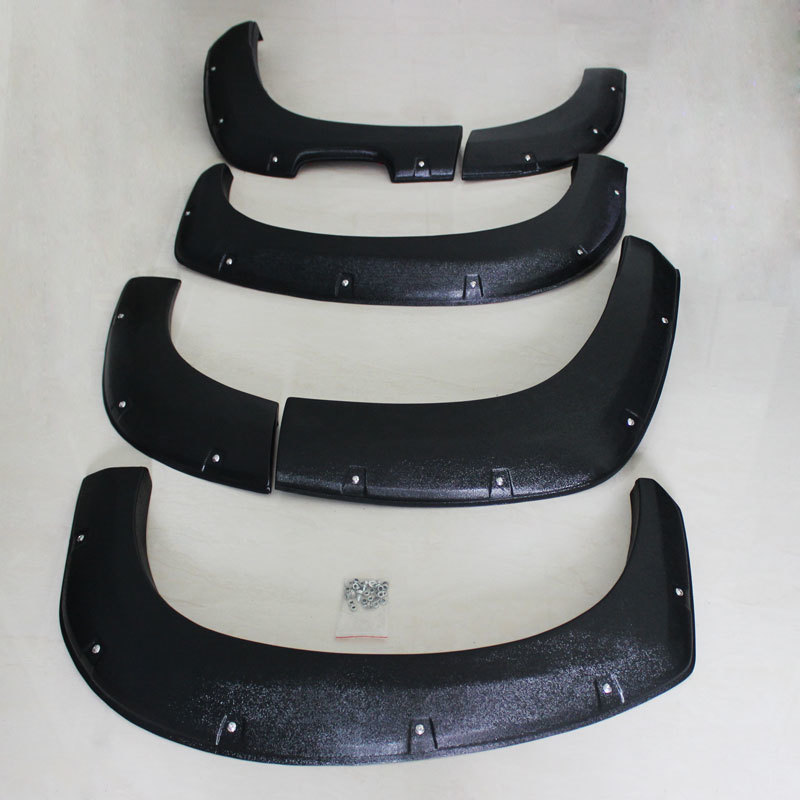 PAJERO SPORT 2015 TEXTURED BLACK FENDER FLARE with bolt