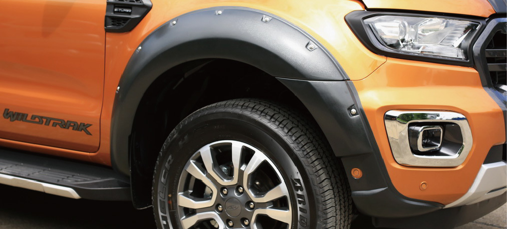 RANGER 18 FENDER FLARE MODIFIED DESIGN with sensor hole