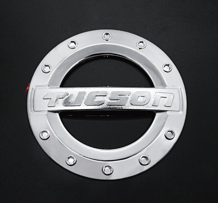 TUCSON 2005 CHROME FUEL TANK COVER