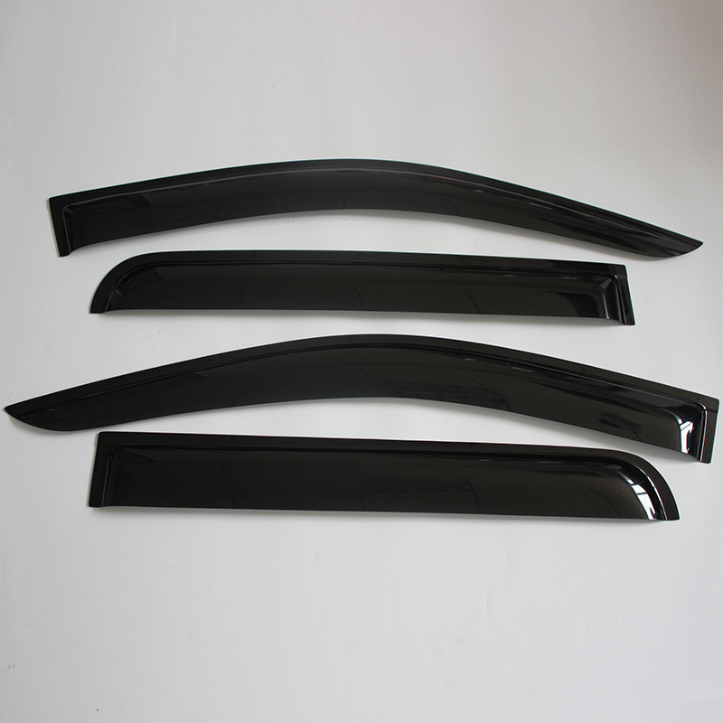 NAVARA NP300 2014-2021 BLACK DOOR VISOR