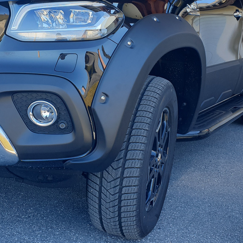 X-CLASS 18 FENDER FLARE MODIFIED DESIGN