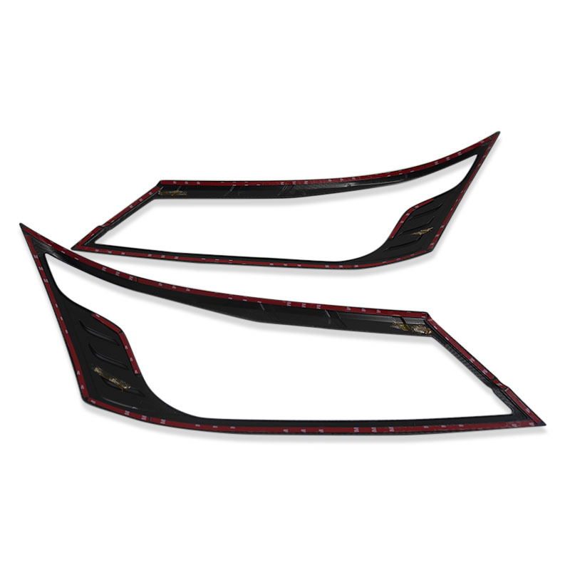 FOR TOYOTA HIACE 2019 NEW CARBON FIBER HEAD LIGHT COVER