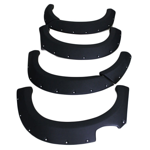 D-MAX 2012 MATTE BLACK FENDER FLARE MODIFIED DESIGN