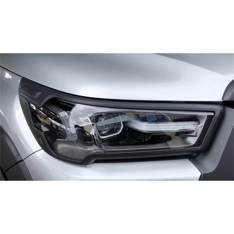 HILUX ROGUE MATTE BLACK HEAD LIGHT COVER