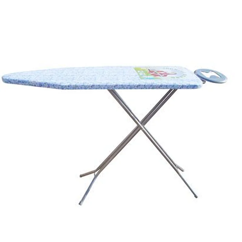 110cm Ironing Board Deluxe Wide Metal Ironing Board Home Table Height Rack Adjustable Non Slip 450495-1