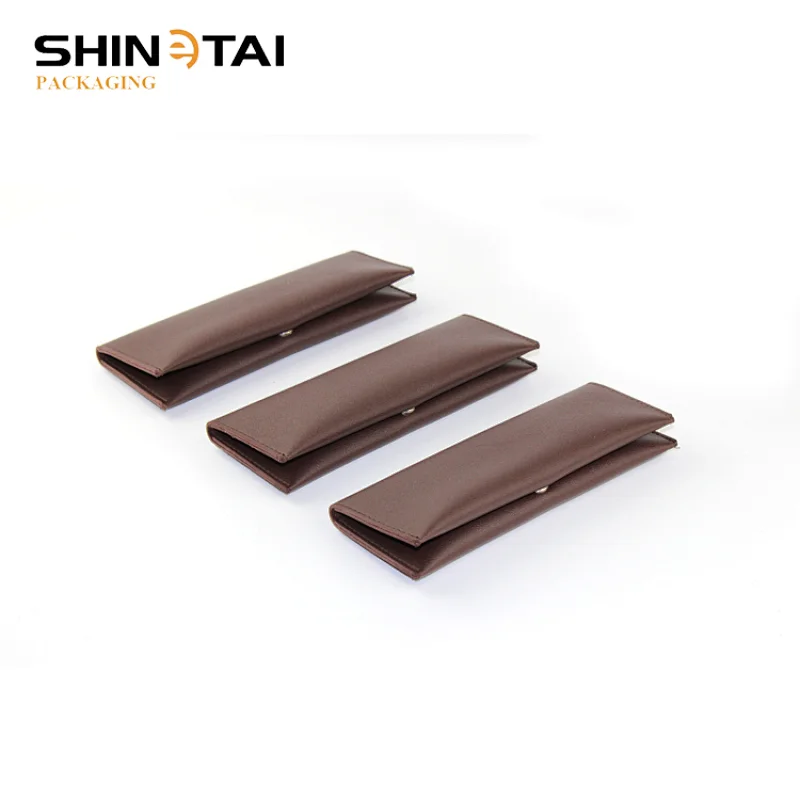 Customized Eyewear Multiple Spectacles Soft Leather Cases Pouch