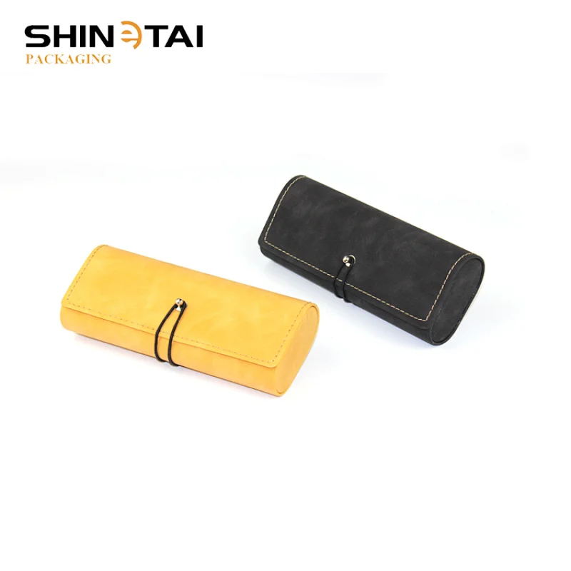 Leather Car Sunglasses Spectacle Case Belt Glasses Case