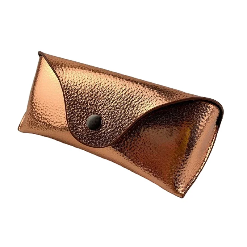 Shiny PU Leather Soft Sunglasses Case Custom Boxes with Logo Fashion and Classical Eyeglasses Case