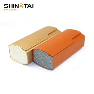 Golden PU Iron Hot Sell Magnetic Eyewear Case