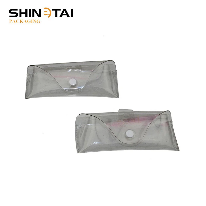 Clear Plastic Eyeglass Case for reading glasses