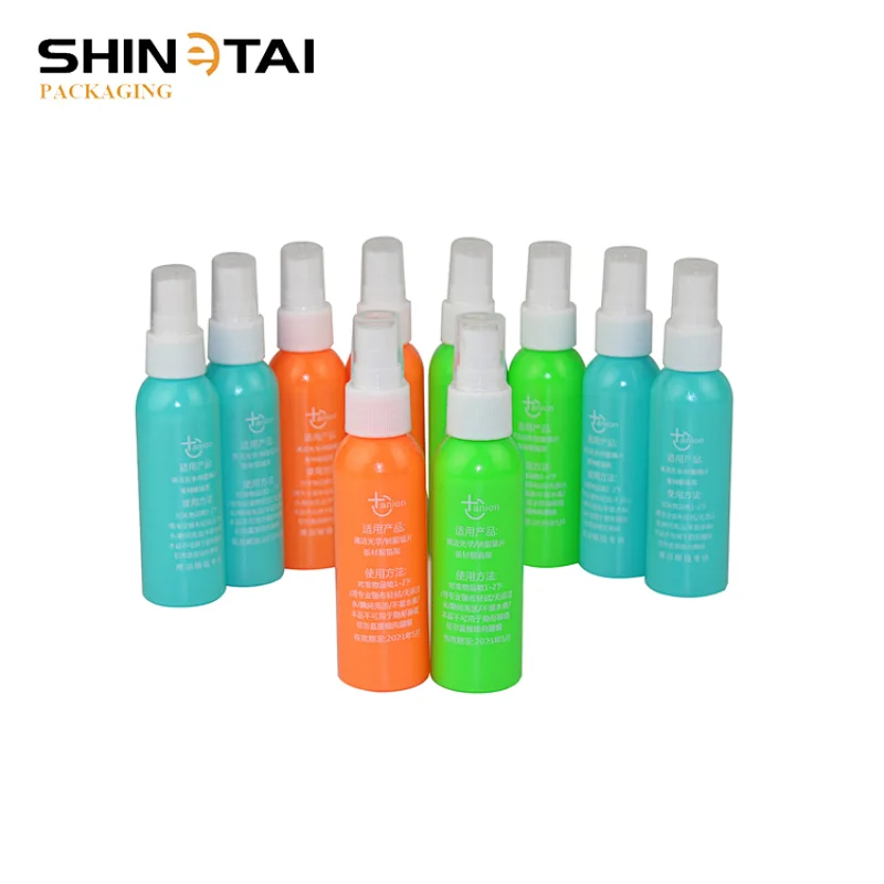 60ml Plastic Spray Pump Bottle Custom Made Lens Cleaner Glasses Cleaner Lens Cleaning Fluid