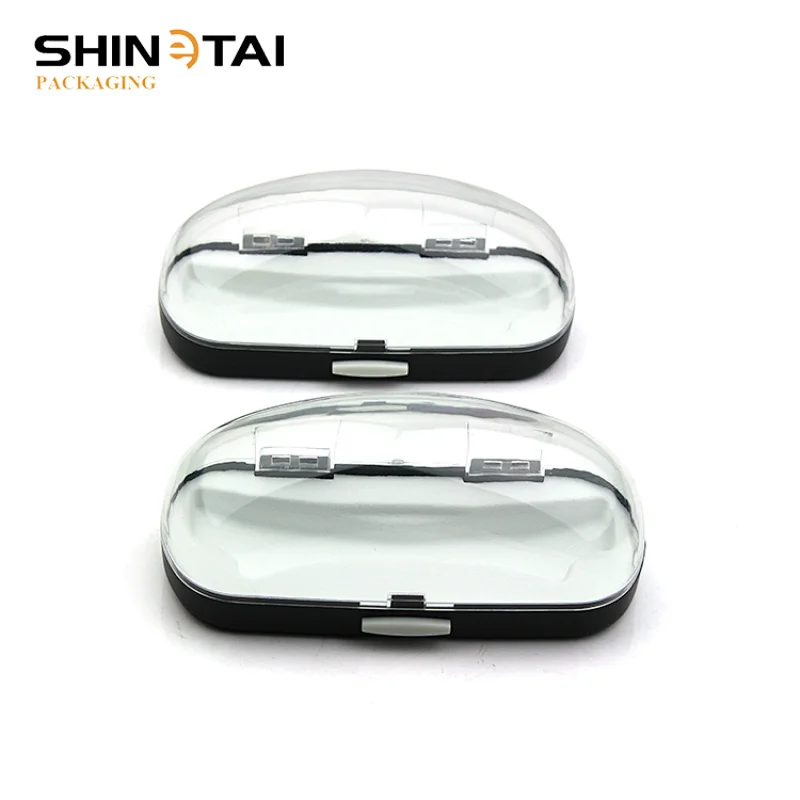 Clear Custom Plastic Eyeglass Sunglasses Box Packaging