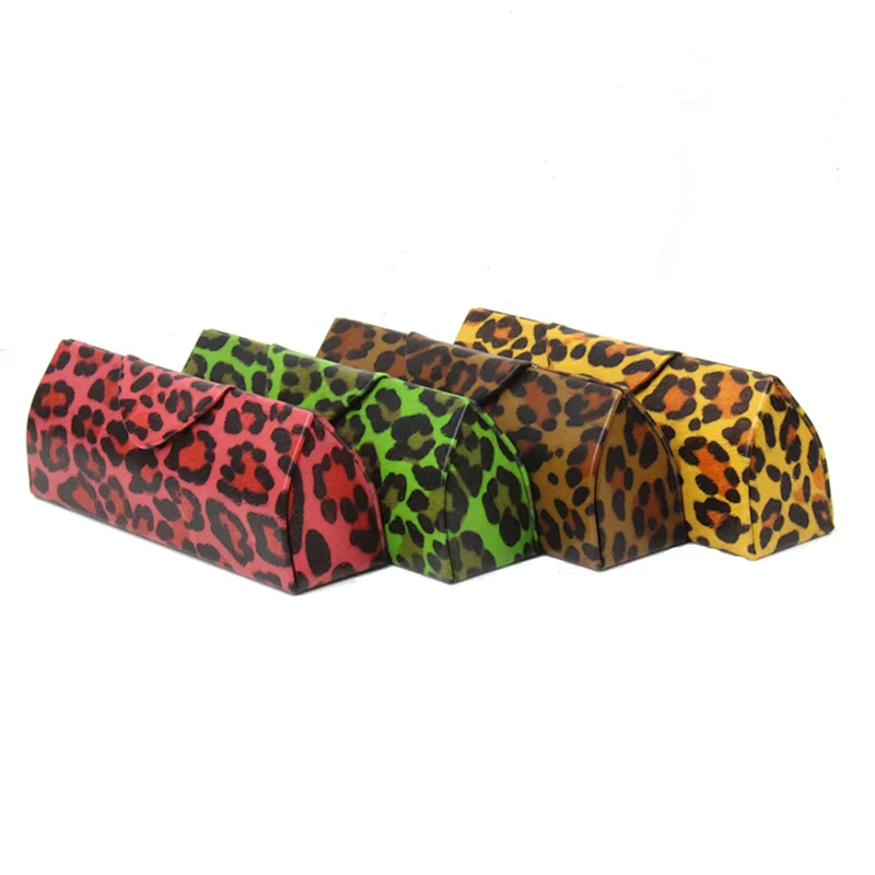 Leopard Print Glasses Case