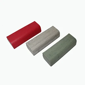 Wholesale Fashion New Style Irregular Polygon Sunglass Case Customized Logo Handmade Glasses Case