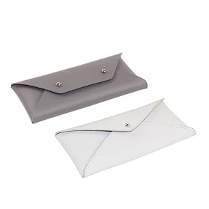 Hot Sell Customized Eyeglass Soft Case Spectacles Soft Leather Cases Pouch