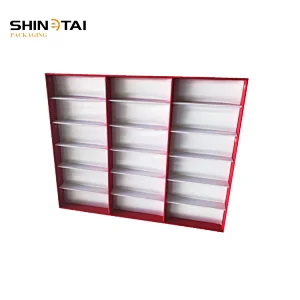 Transparent PVC Foldable Eyewear Tray Sunglasses Shelf Display Box