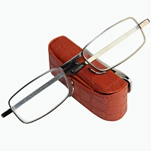 Designer Folding Reading Glasses Storage Case