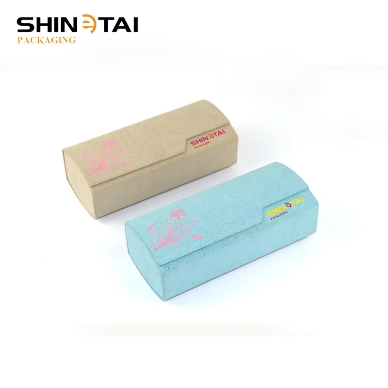 New Model Suede PU Leather Material Sunglasses Case Recommend