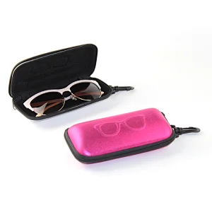 Factory Direct Popular New Styles Lovely EVA Zipper Custom Logo OEM Printed PU Optical Frame Sunglasses Eyewear Glasses Case Box