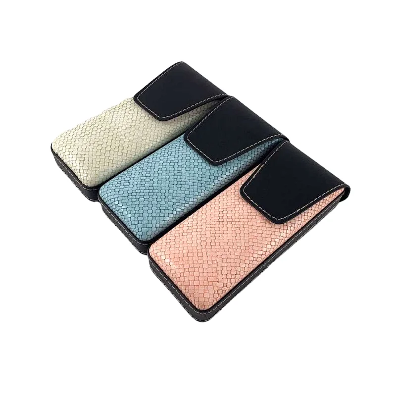 Custom Print Hand Made Case Easy Carry PU Eyeglasses Box