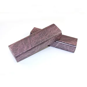 Custom Embossed Handmade Slim Glasses Case