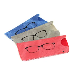 Print Eyewear Pouch Soft Jeans Eyeglasses Bag Eyeglass Pouch