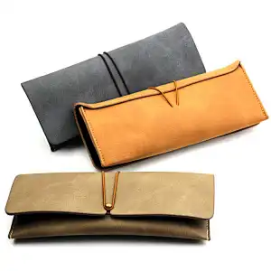 Fashion Case Luxury Soft Eyeglasses Case with Elastic Eyewear Case Sunglasses Box Optical Pouch