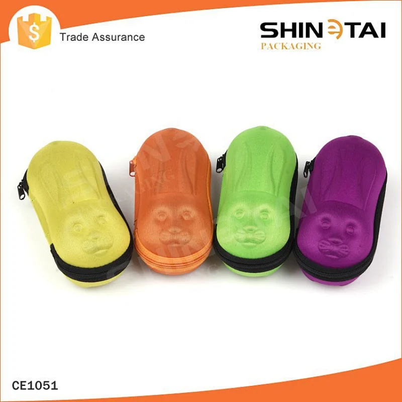 Snowman Children Small Size EVA Kids Glasses Case