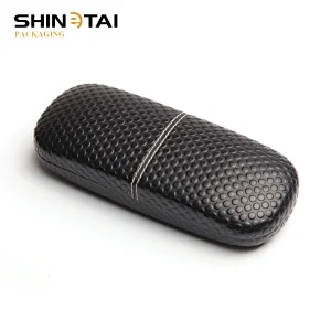 Black Metal Hard Case Glasses Case
