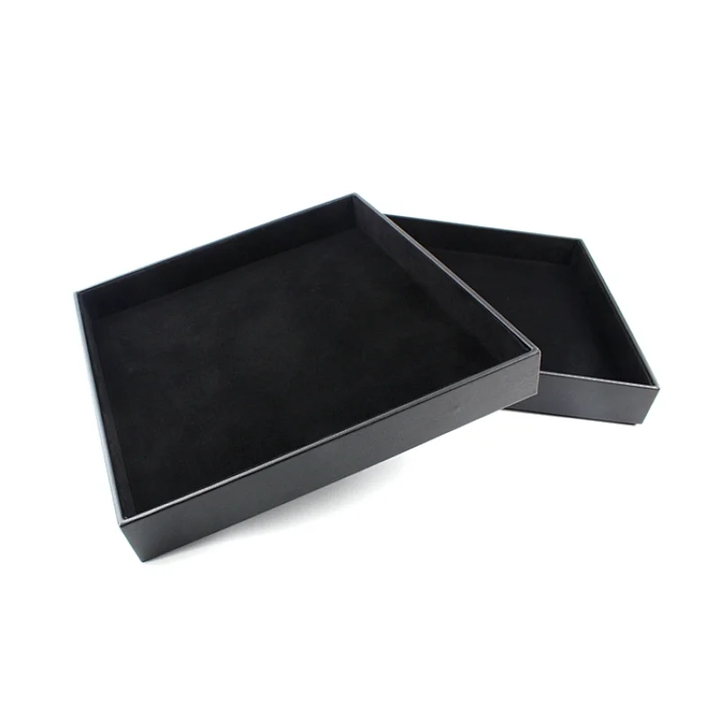 Eyewear Display Plate PU Jewelry Storage Box Watch Display Case