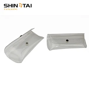 Transparent Magnetic PVC Sunglasses Case Clear Jelly Beach Fashion Soft Eyewear