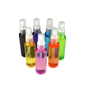 Custom Transparent 60ml Lens Cleaner Solution Spray Bottle