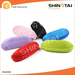 EVA Hard Wholesale Cool Zipper Storage Sunglasses Case