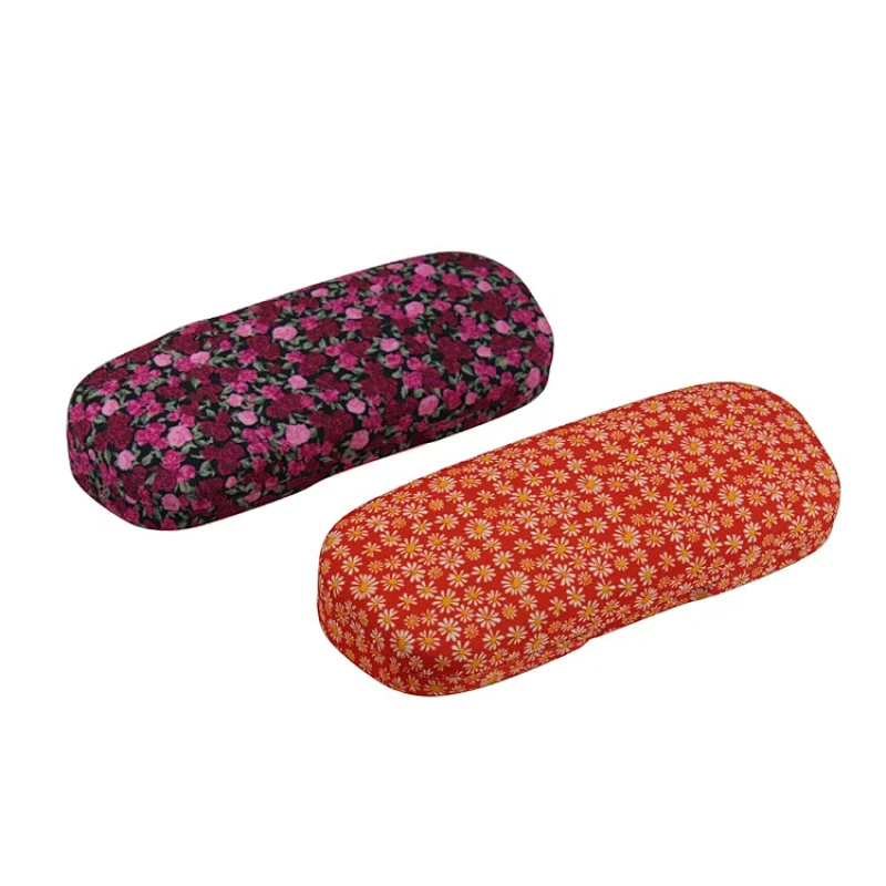 National Custom Print Logo Optical Metal Cloth Glasses Case