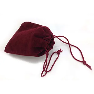 Custom Drawstring Bag Soft Suede Jewelry Pouch