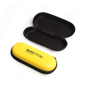 colorful pu leather leather novelty spectacle case  eyewear case