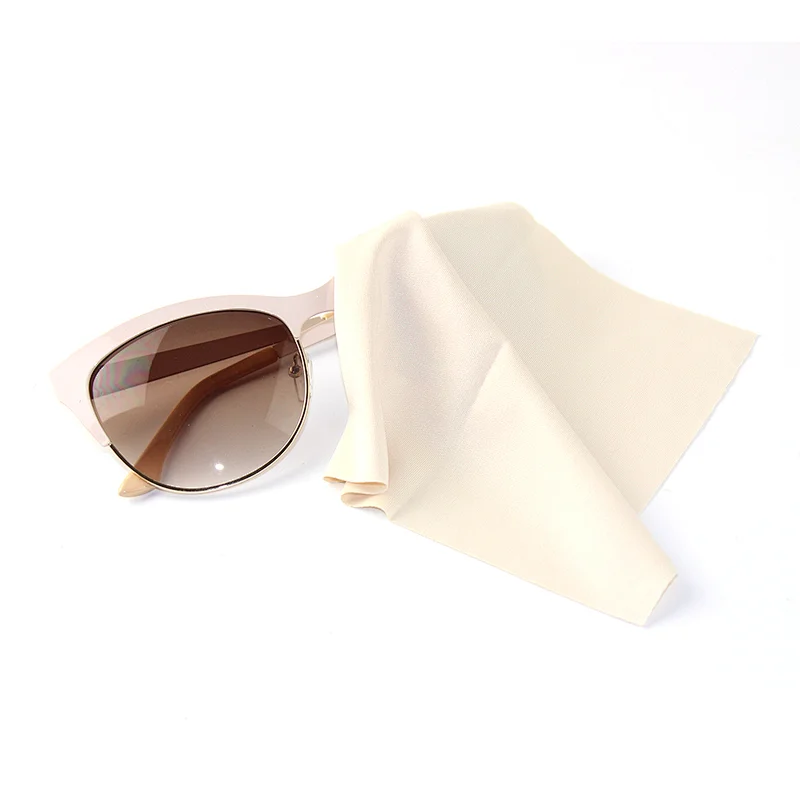 optical sunglasses cleaning cloths microfiber Polyester customized glasses product lint eyeglass cleaner microfiber cloth