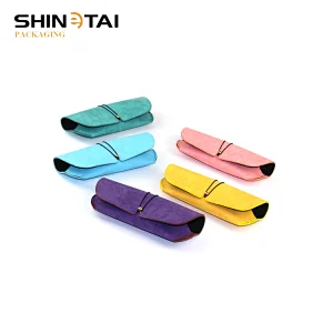 Luxury and New Design Handmade Soft Wholesale Eyeglass Case