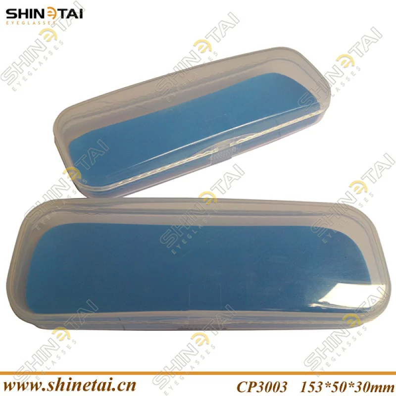 clear Plastic Eyeglass Case