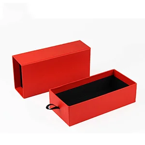 Eco-friendly Cardboard Gift Paper Box Custom Logo Cardboard Glasses Box Case Slide Paper Box
