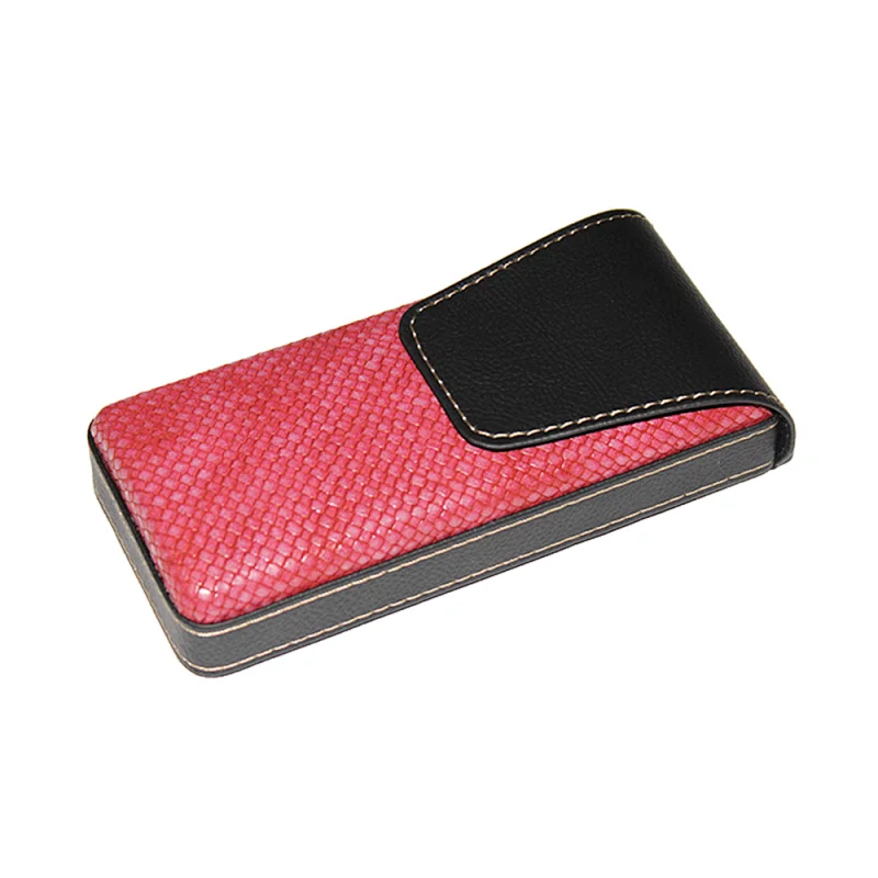 Custom Print Hand Made Case Easy Carry PU Eyeglasses Box