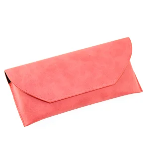 New Model Hard Luxury Branded Designer Personalized Black PU Leather Soft Custom Logo Eyeglasses Pouch Box and Sunglasses Case