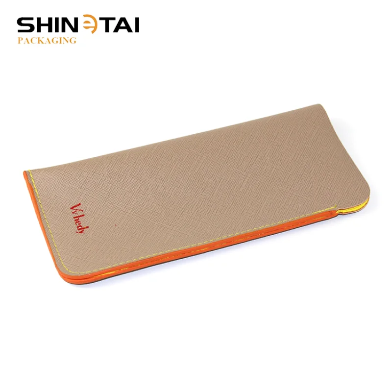 PU Leather Sunglasses Eyewear Pouches