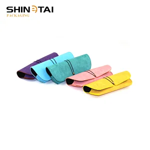 Luxury and New Design Handmade Soft Wholesale Eyeglass Case