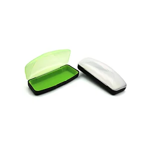Semi-Transparnet Hard Plastic Glasses Case Custom Sunglasses Packings
