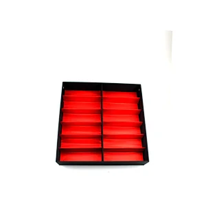 2*6 12 Slots Foldable Eyewear Display Tray Sunglasses Display Case Eyeglasses Display Box