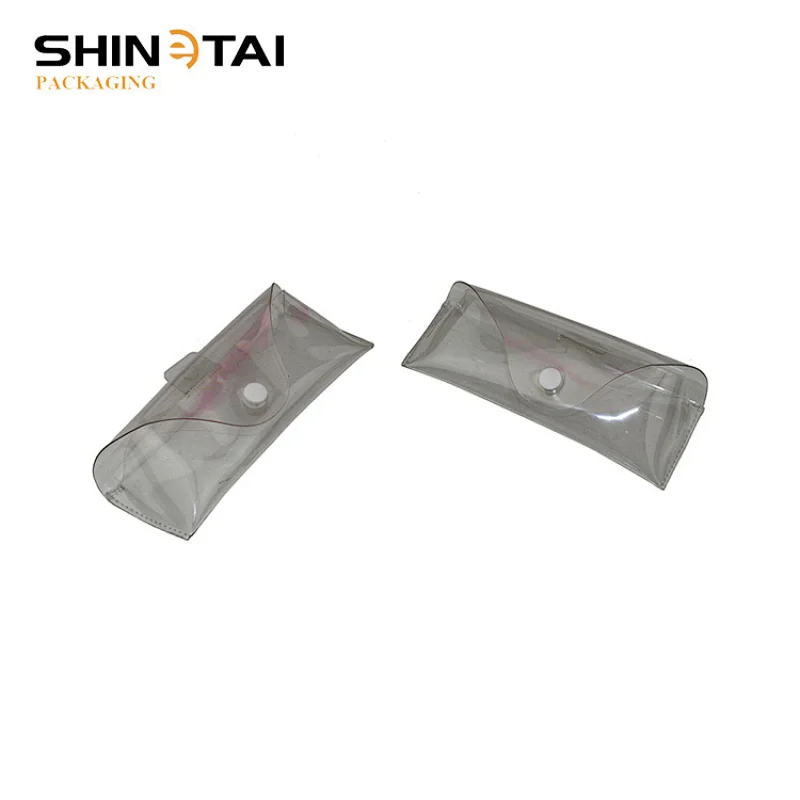 Clear Plastic Eyeglass Case for optical glasses