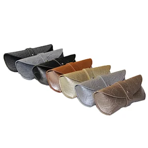PU Leather Eyeglasses Packing Eyewear Cool Soft Case Easy Carry Personalized Eyeglasses Case