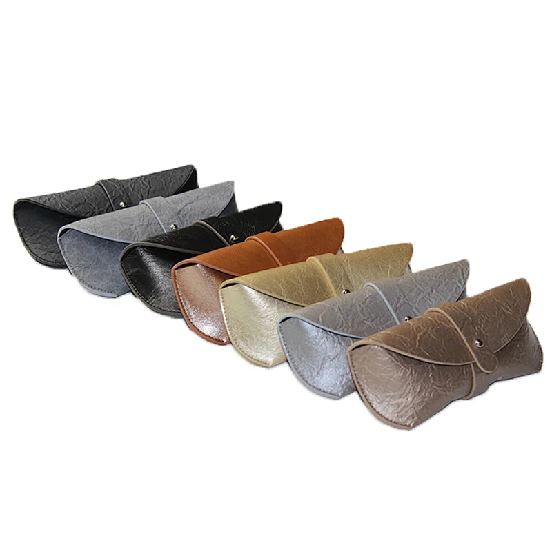 PU Leather Eyeglasses Packing Eyewear Cool Soft Case Easy Carry Personalized Eyeglasses Case