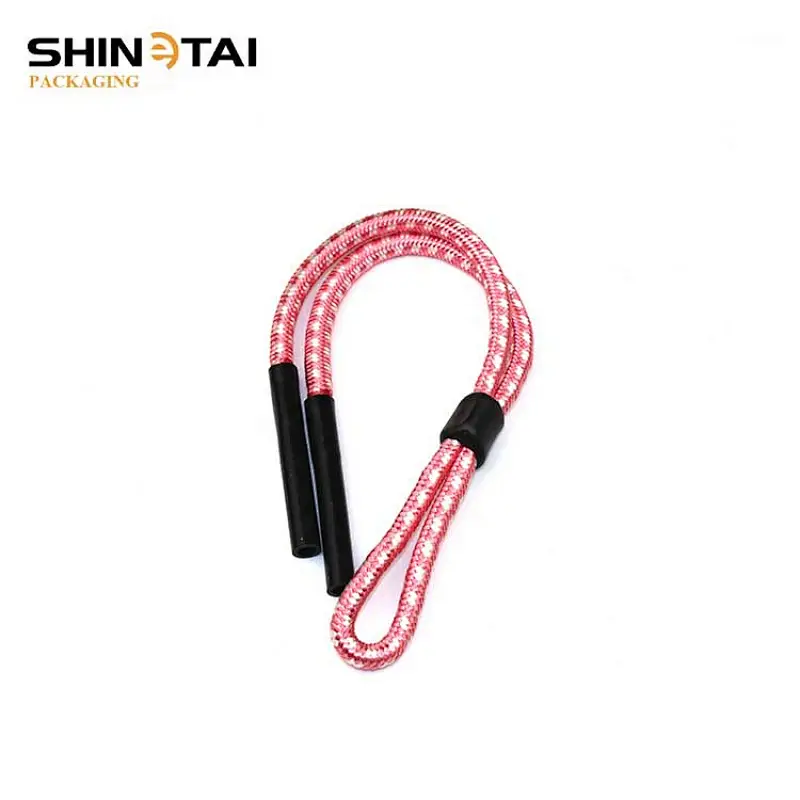 Beautiful spots polyester drawstring cord